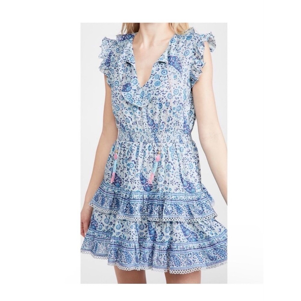 Alicia Bell Silk cotton blend Rebecca Dress Boho Summer Medium